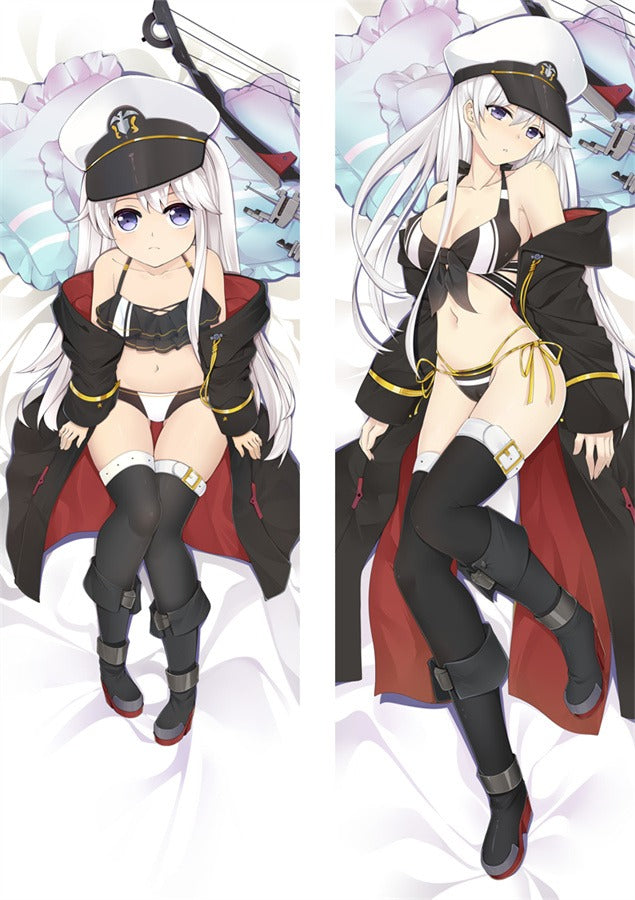 Enterprise uniforme et lingerie noire dakimakura