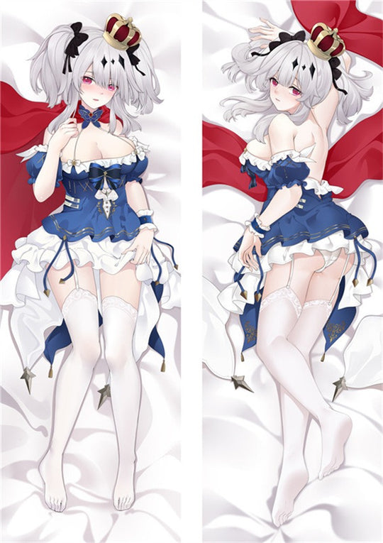 Joffre robe de soirée bleu roi dakimakura