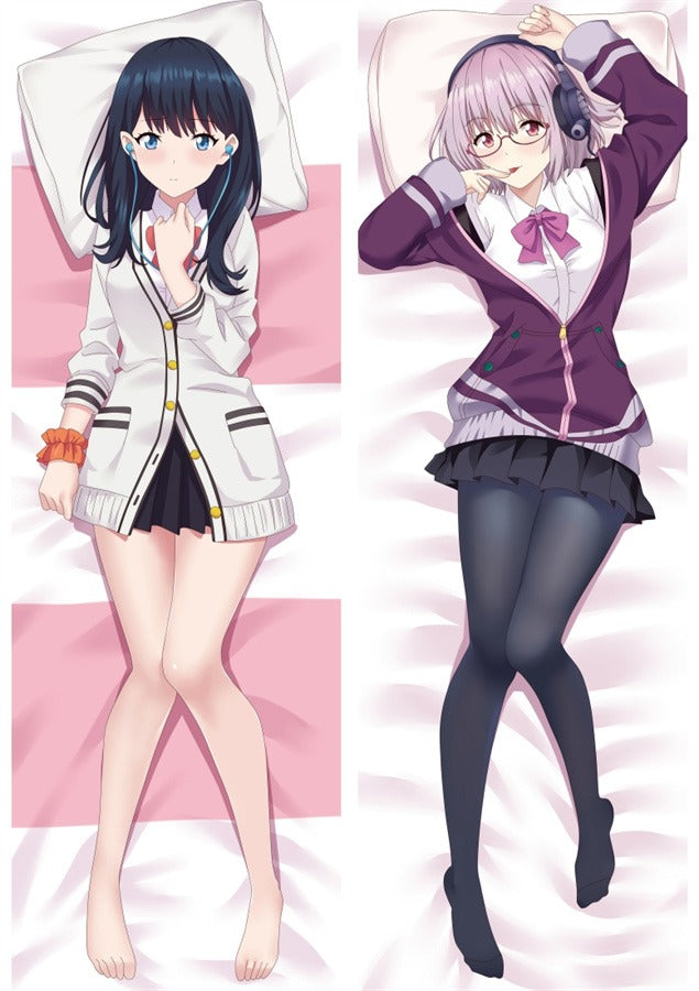 Rikka et Akane uniforme scolaire dakimakura