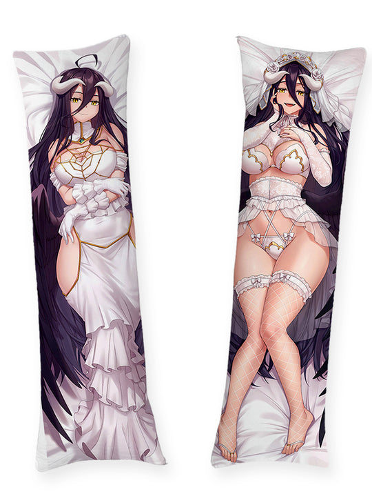 Albedo mariée en dentelle dakimakura