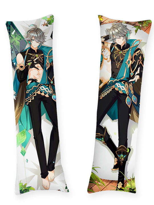 Alhaitham chat au jardin dakimakura