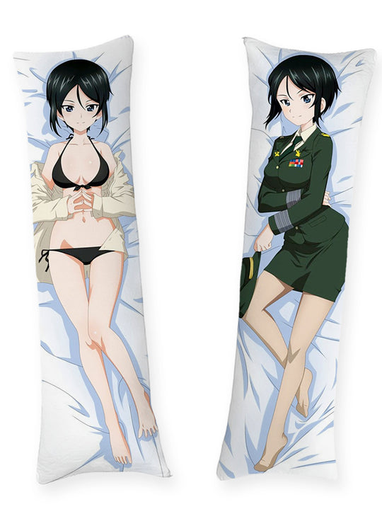 Ami Chouno uniforme militaire et bikini dakimakura
