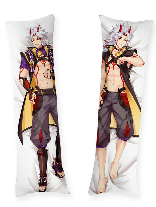 Arataki Itto manteau d'oni dakimakura