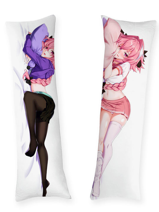 Astolfo sweat à capuche rose dakimakura