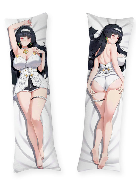 Astra Yao robe d'idole blanche dakimakura