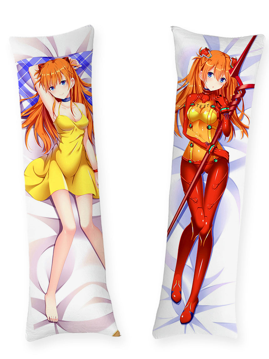 Asuka Langley plugsuit et robe d'été dakimakura