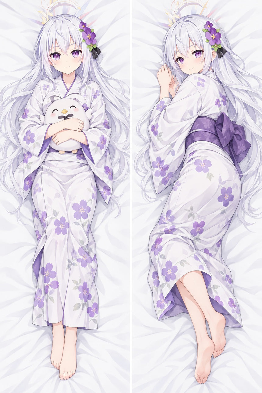 Azusa Flower Yukata Body Pillow