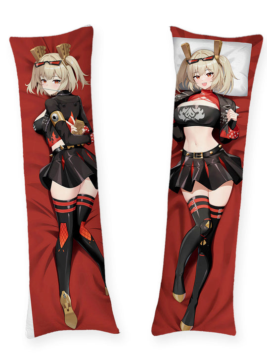Burnice tenue punk blanche dakimakura
