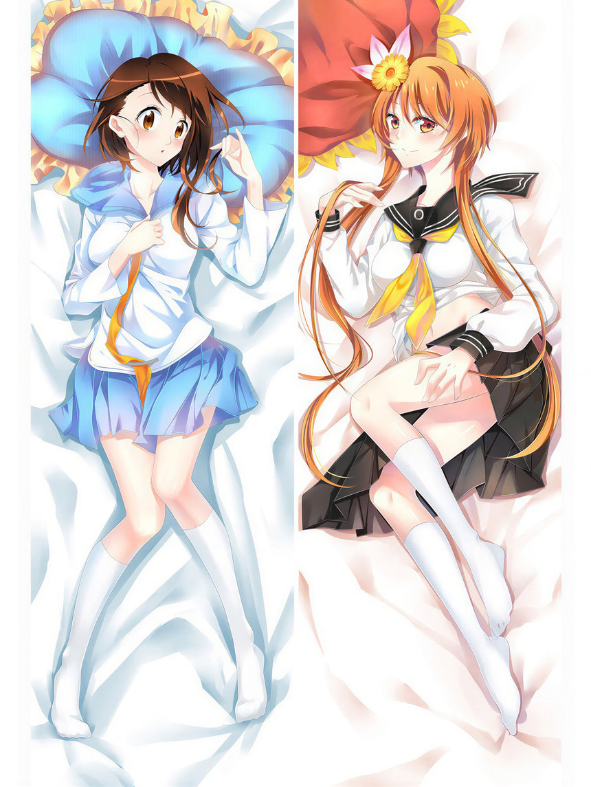 Chitoge et Onodera dakimakura