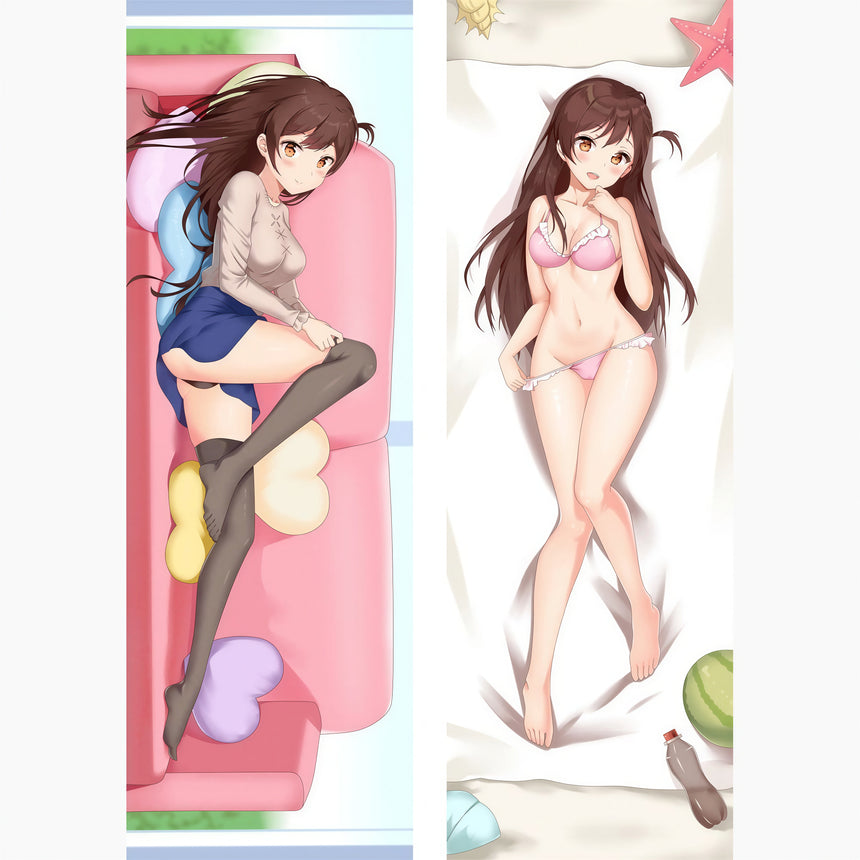 Mizuhara Chizuru en culotte dakimakura