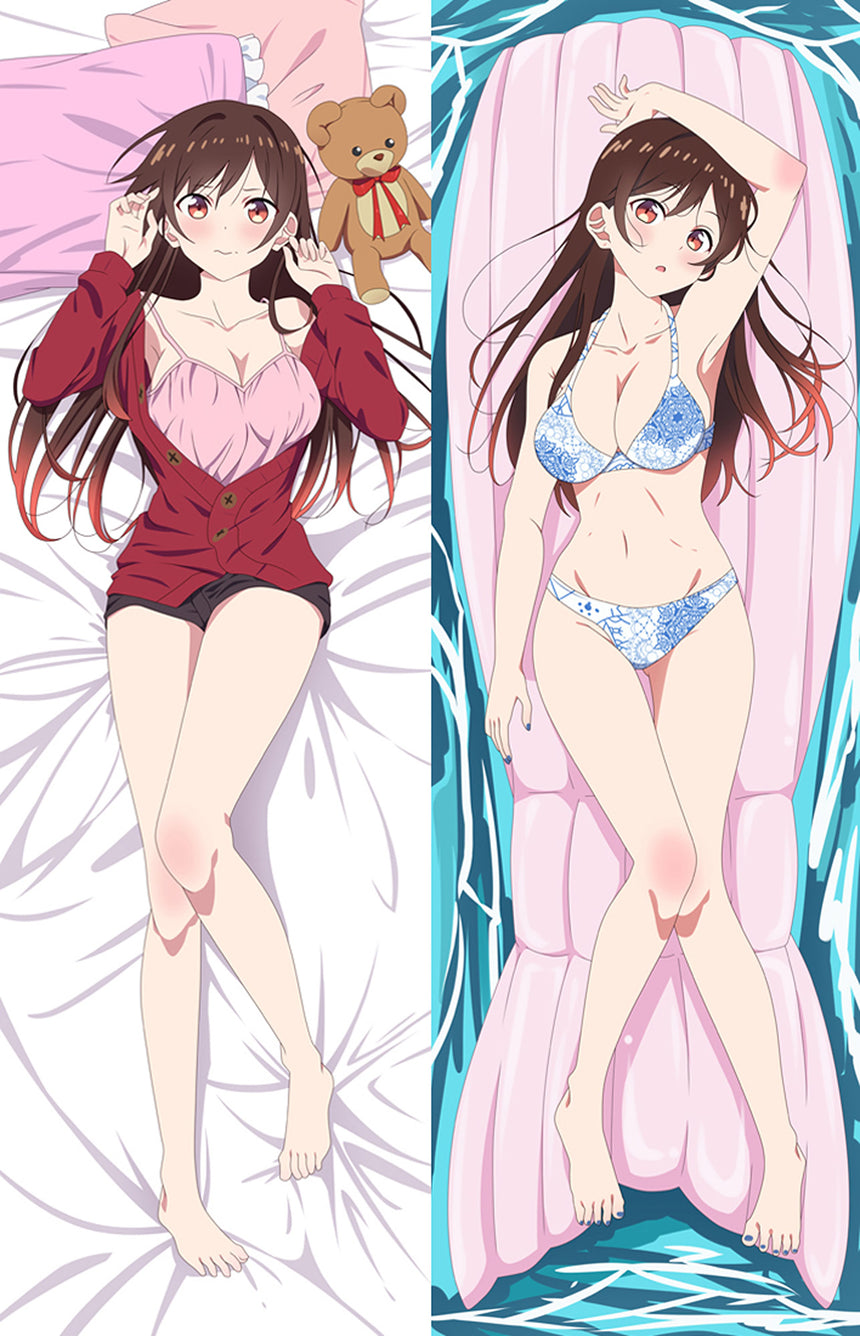 Chizuru Mizuhara journée à la piscine dakimakura