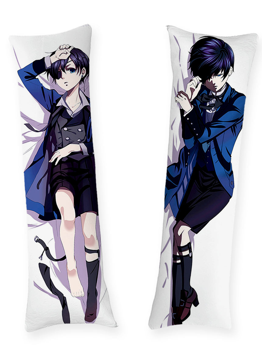 Ciel Phantomhive manteau bleu dakimakura