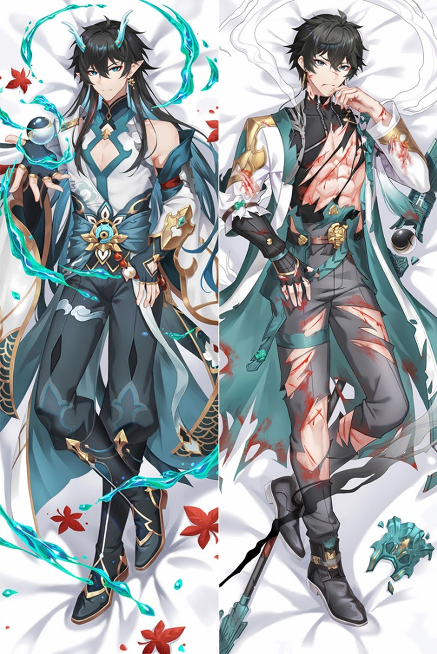 Dan Heng cicatrices de combat dakimakura