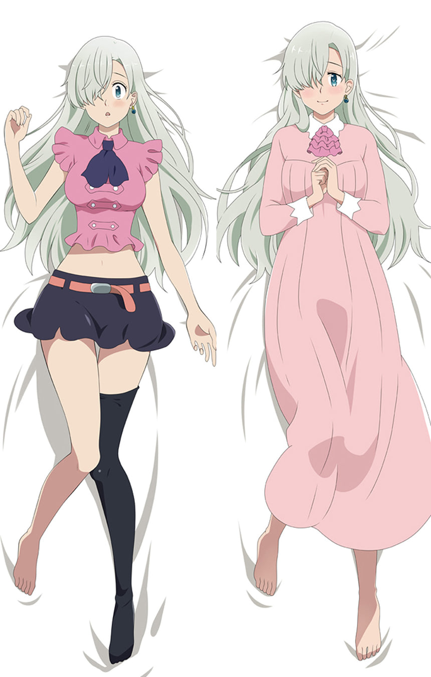 Elizabeth Liones tenue rose dakimakura