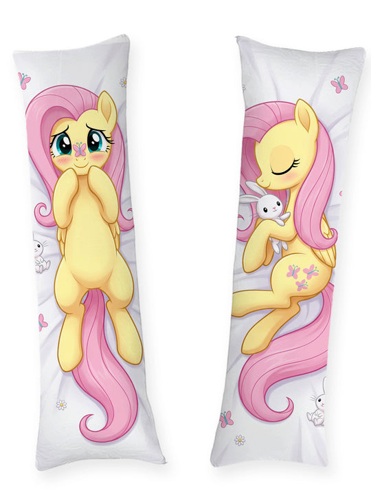 Fluttershy jardin aux papillons dakimakura