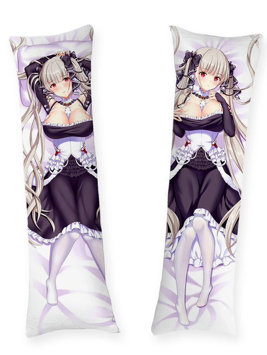 Formidable volants noirs dakimakura