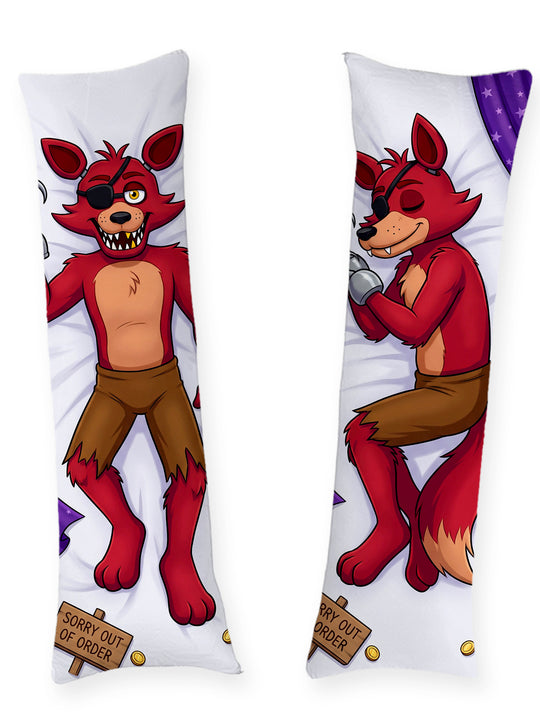 Foxy pirate classique dans sa crique dakimakura