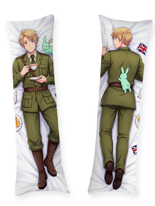 Hetalia England uniforme, thé et scones dakimakura
