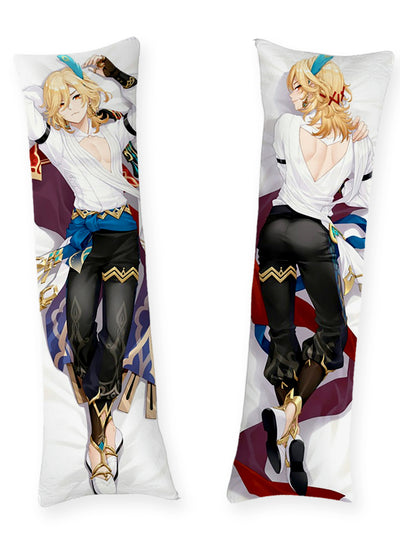 Kaveh chemise blanche ouverte dakimakura