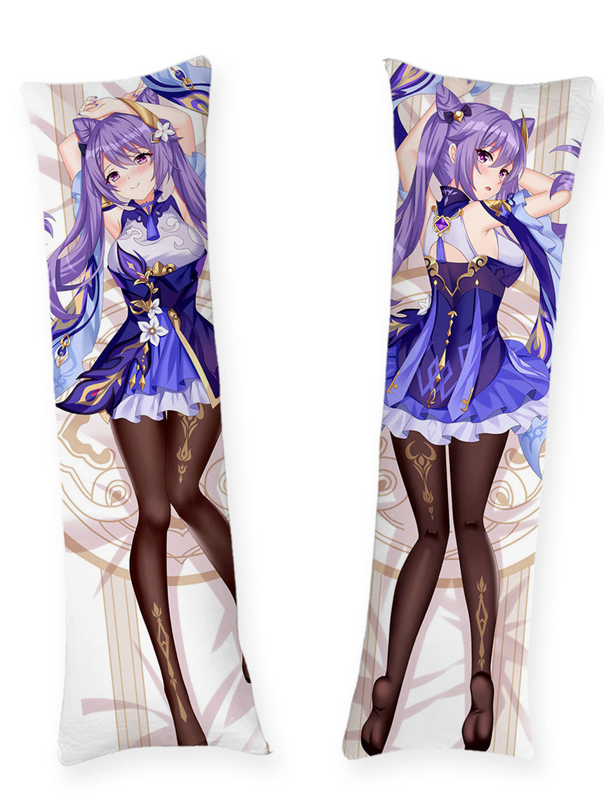 Keqing froufrous lavande dakimakura