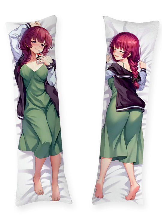 Kikuri Hiroi robe verte dakimakura