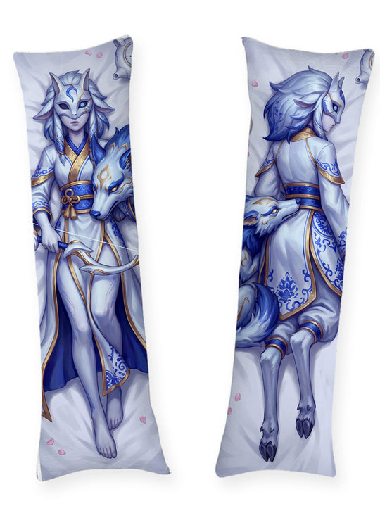 Kindred chasseur et limier de porcelaine dakimakura
