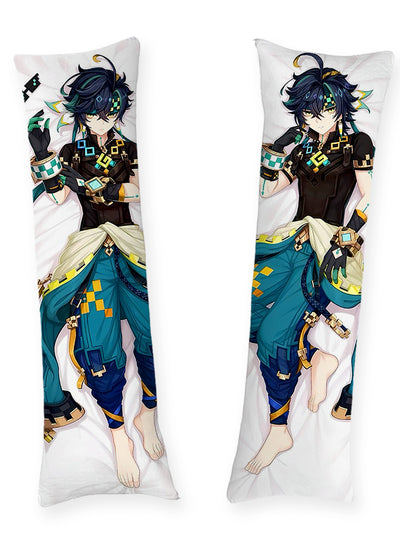 Kinich tenue de chasseur de Natlan dakimakura