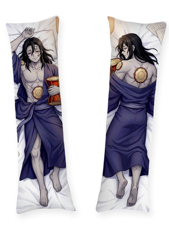 Kyogai yukata indigo ample dakimakura