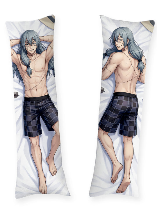 Mahito maillot de bain à damier au bord de la piscine dakimakura
