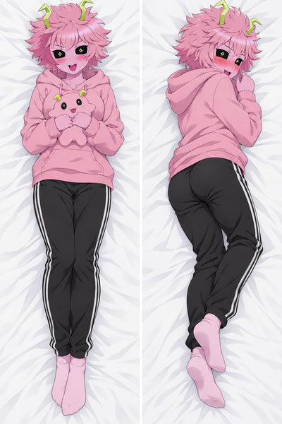 Mina Ashido sweat à capuche rose dakimakura