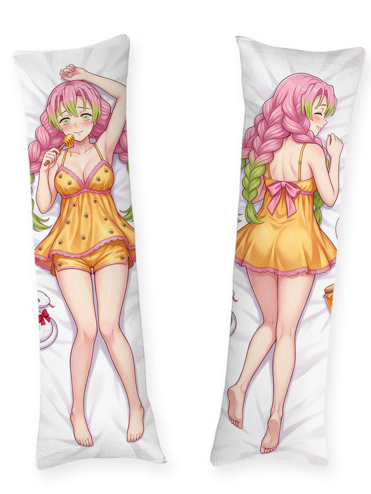 Mitsuri nuisette en satin couleur miel dakimakura