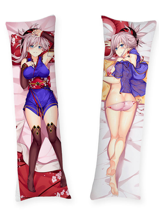 Miyamoto Musashi kimono bleu dakimakura