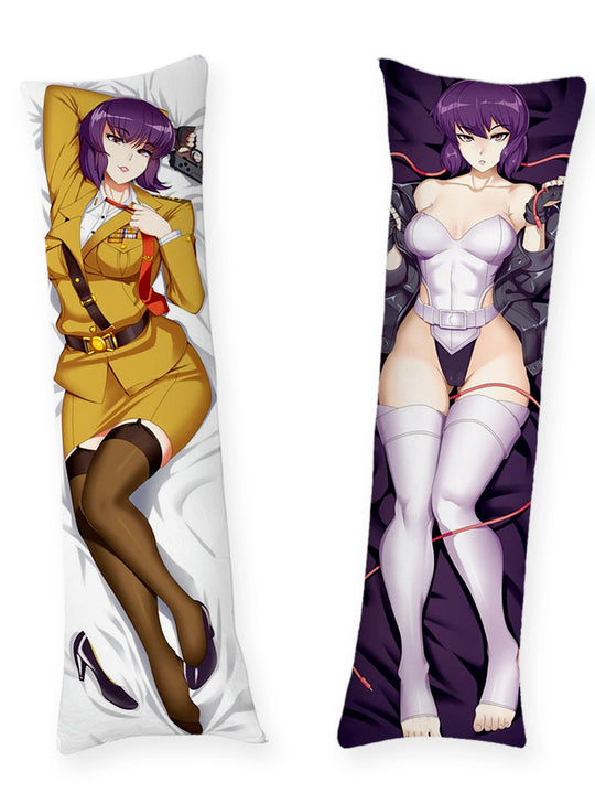 Motoko Kusanagi uniforme et justaucorps blanc dakimakura