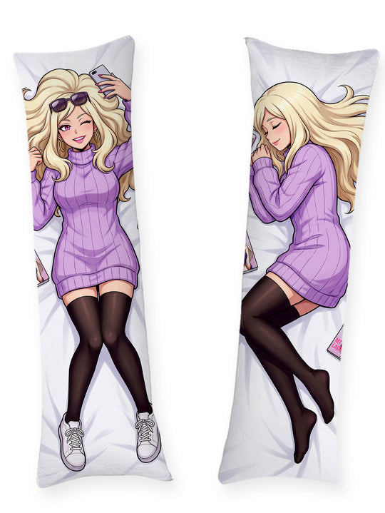 Mt. Lady selfie jour de repos dakimakura