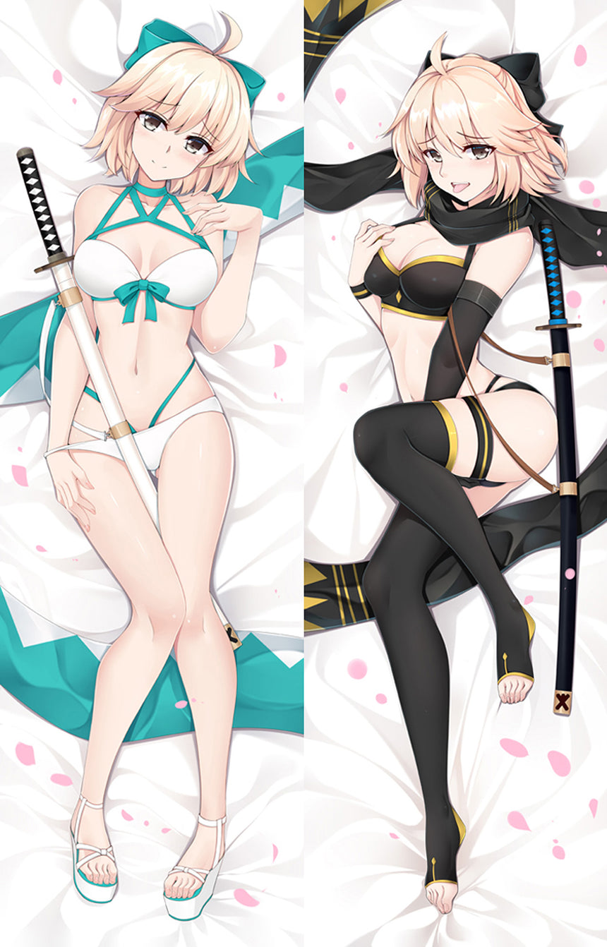 Okita Souji Bikini blanc dakimakura