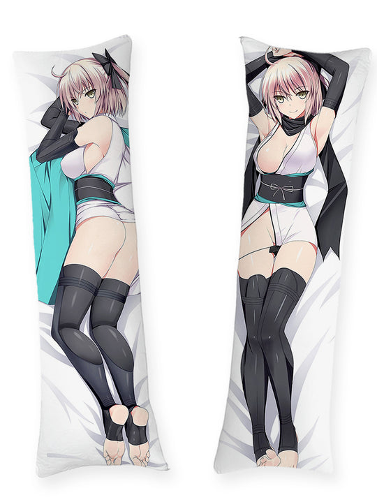 Okita Souji kimono blanc dakimakura