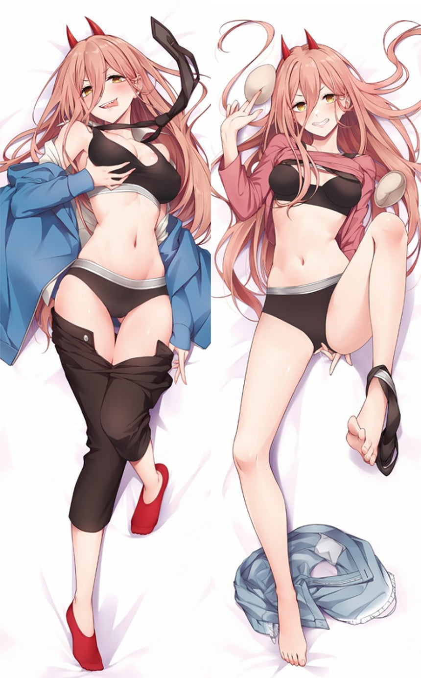 Power tenue d'intérieur noire dakimakura