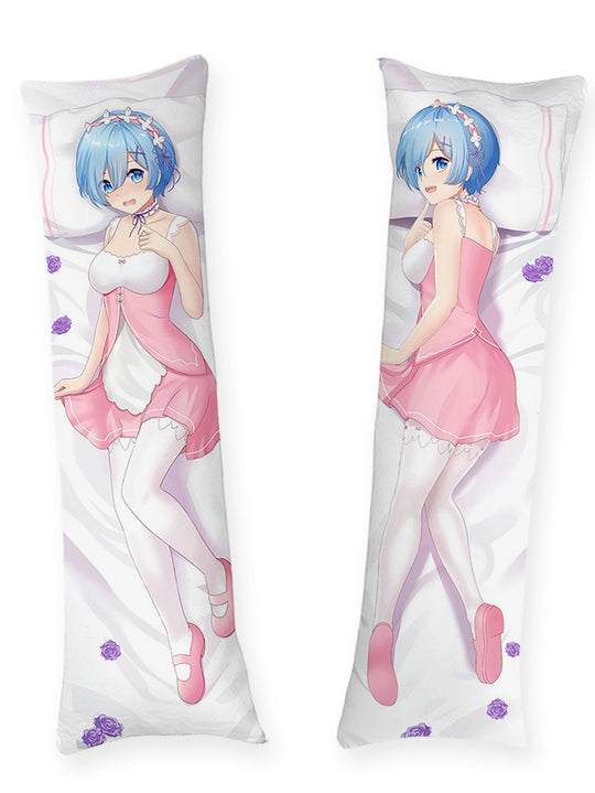 Rem nuisette rose dakimakura