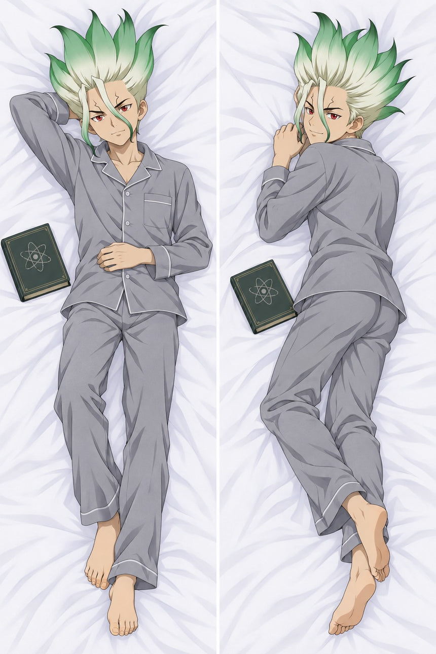 Senku Grey Pajamas Body Pillow