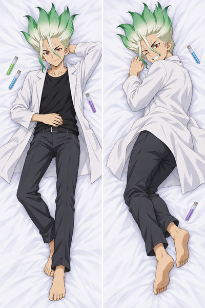 Senku blouse de laboratoire dakimakura