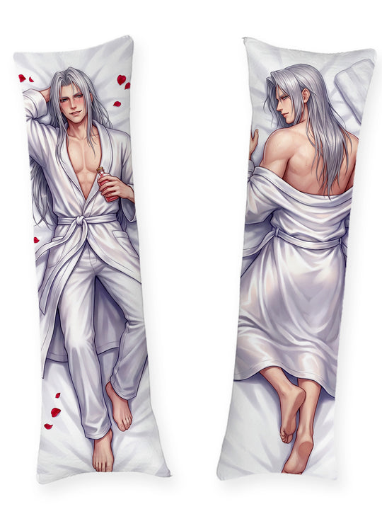 Sephiroth peignoir shampoing à la rose dakimakura