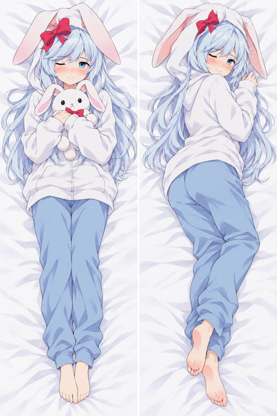 Shea sweat à capuche lapin dakimakura