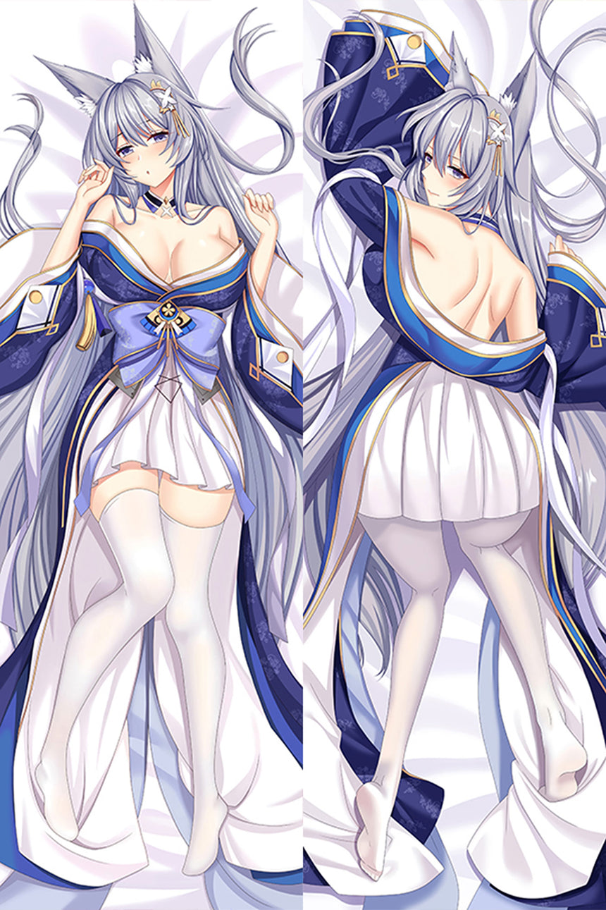 Shinano robe renard argenté dakimakura
