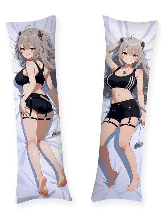 Shishiro Botan haut de sport noir dakimakura
