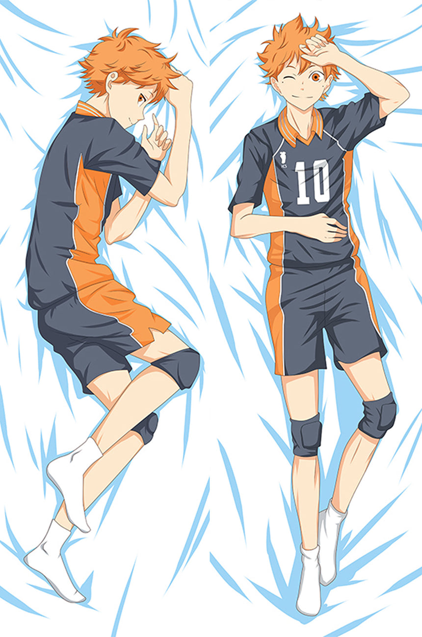 Shoyo Hinata en maillot Karasuno dakimakura