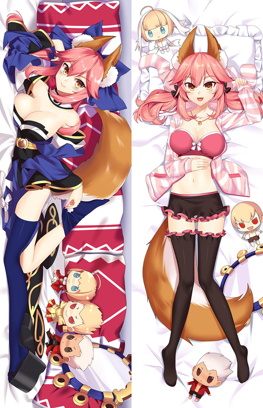 Tamamo no Mae et ses amis Chibi dakimakura