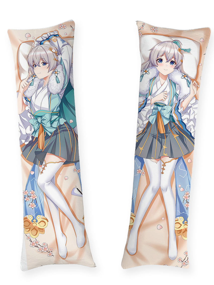 Theresa Apocalypse kimono bleu sarcelle dakimakura