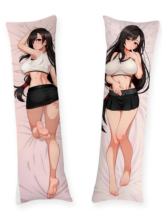 Tifa Lockhart jupe noire dakimakura