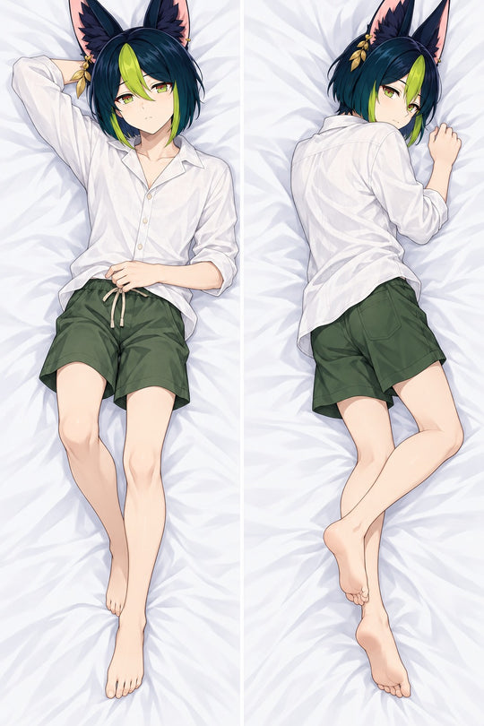 Tighnari Linen Shirt Body Pillow