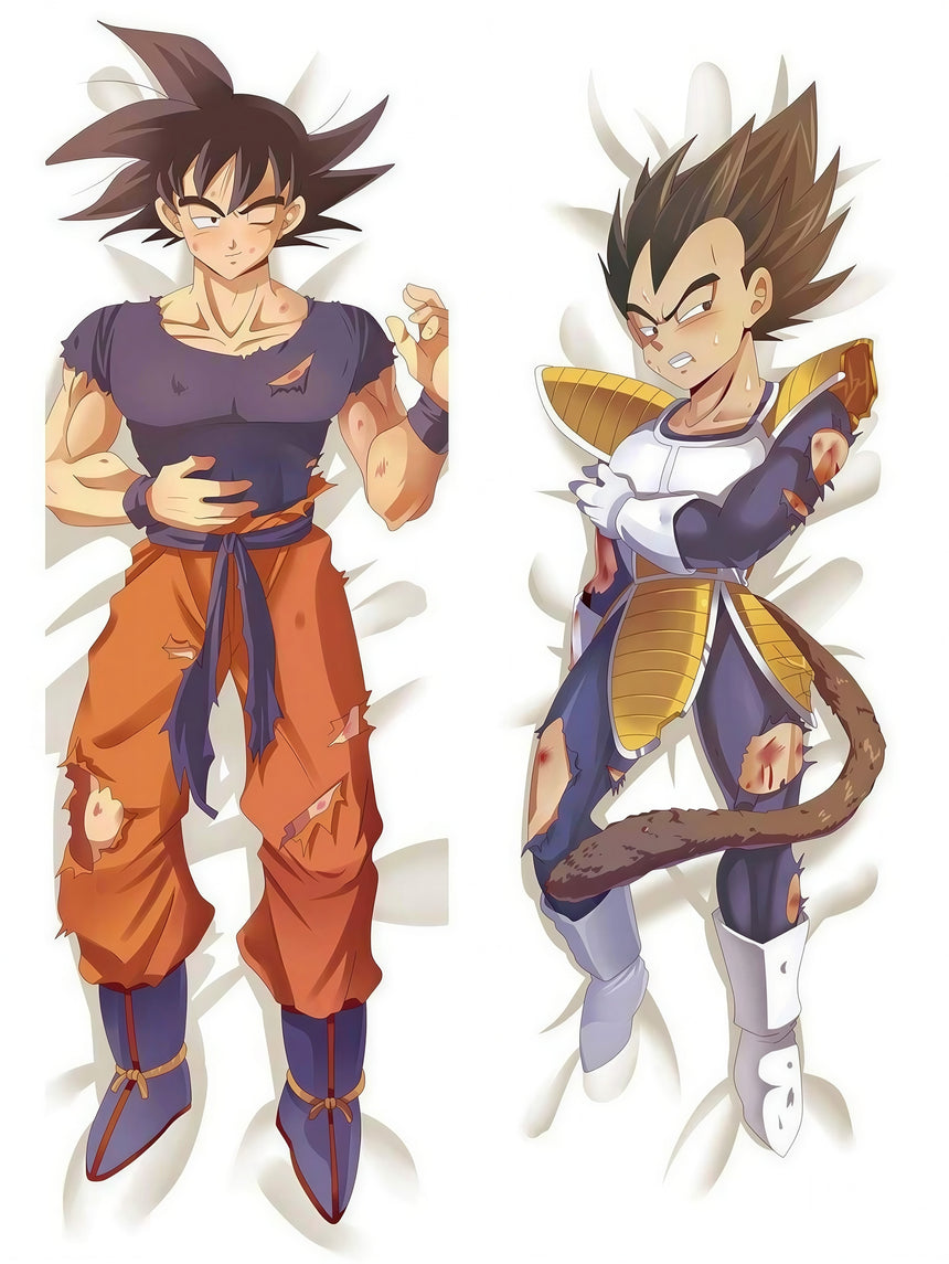 Vegeta et Goku dakimakura